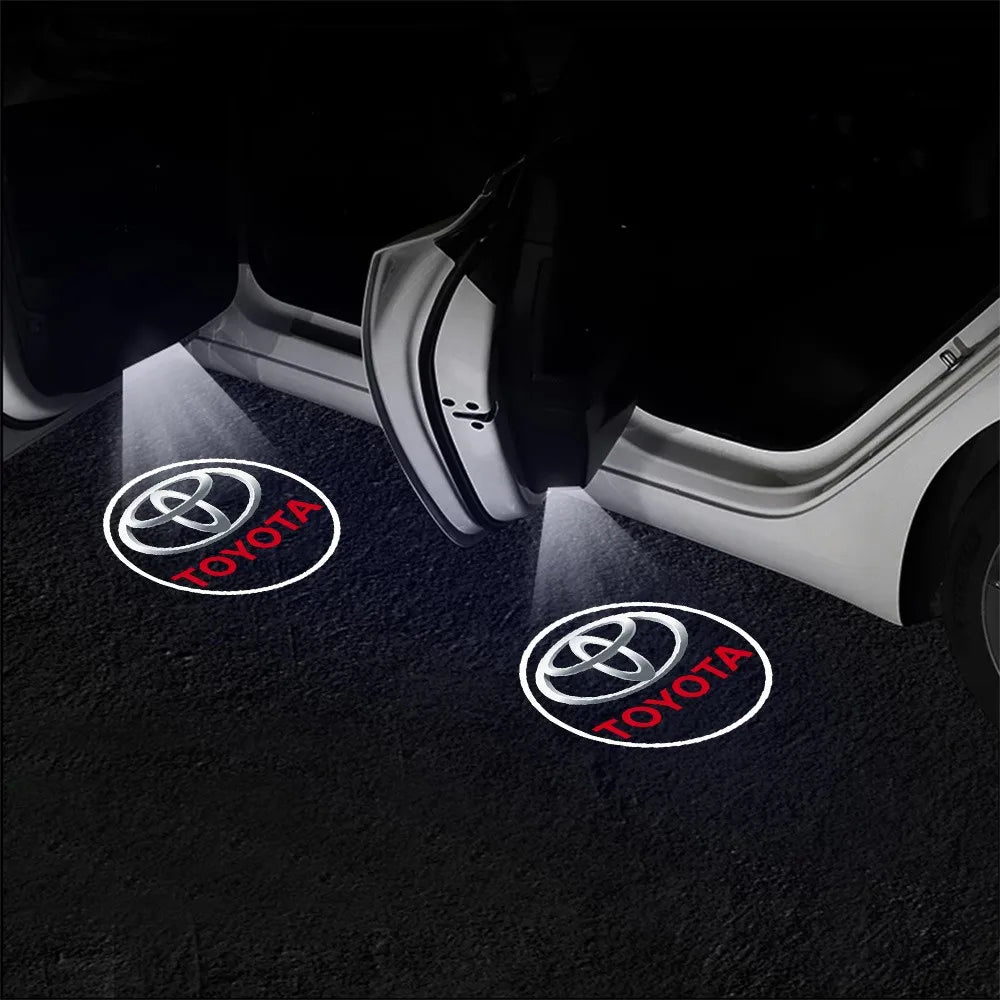 Projecteurs LED de Portière Sans Fil - Toyota