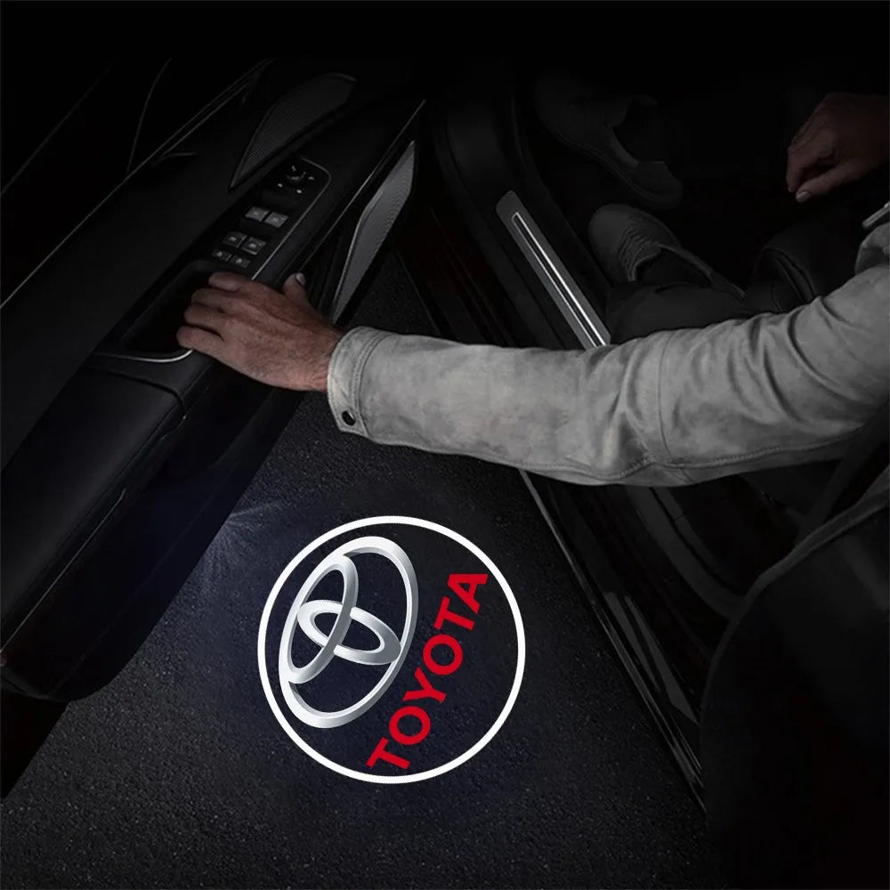 Projecteurs LED de Portière Sans Fil - Toyota