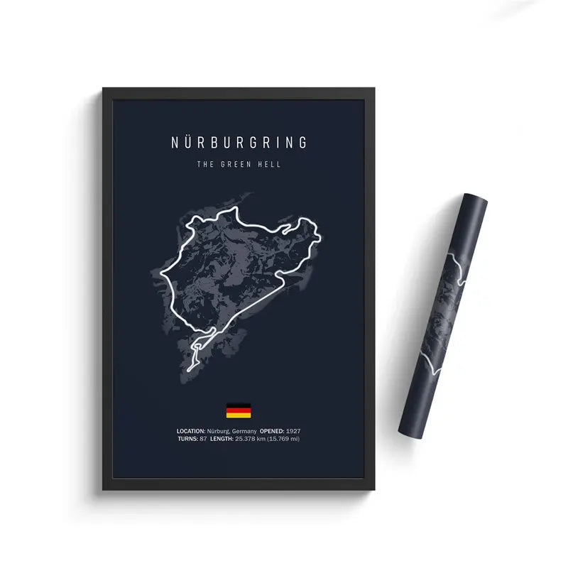 Affiche du Nürburgring – Nordschleife