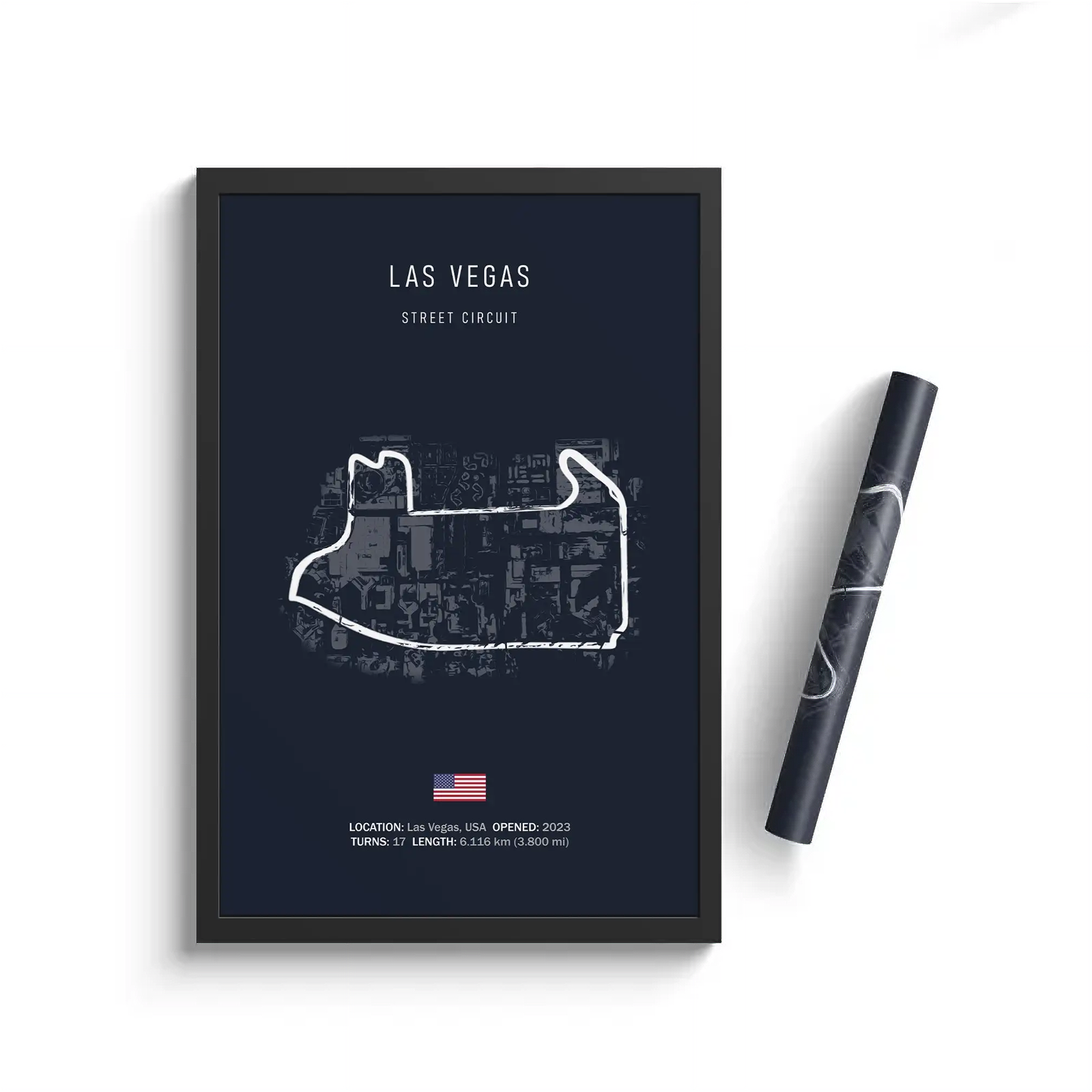 Affiche du circuit de Las Vegas – Grand Prix de Las Vegas