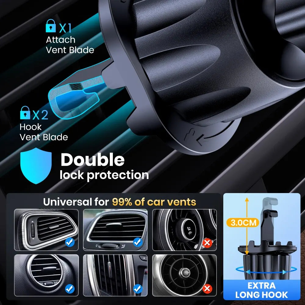 Support Téléphone Magnétique Voiture Universel